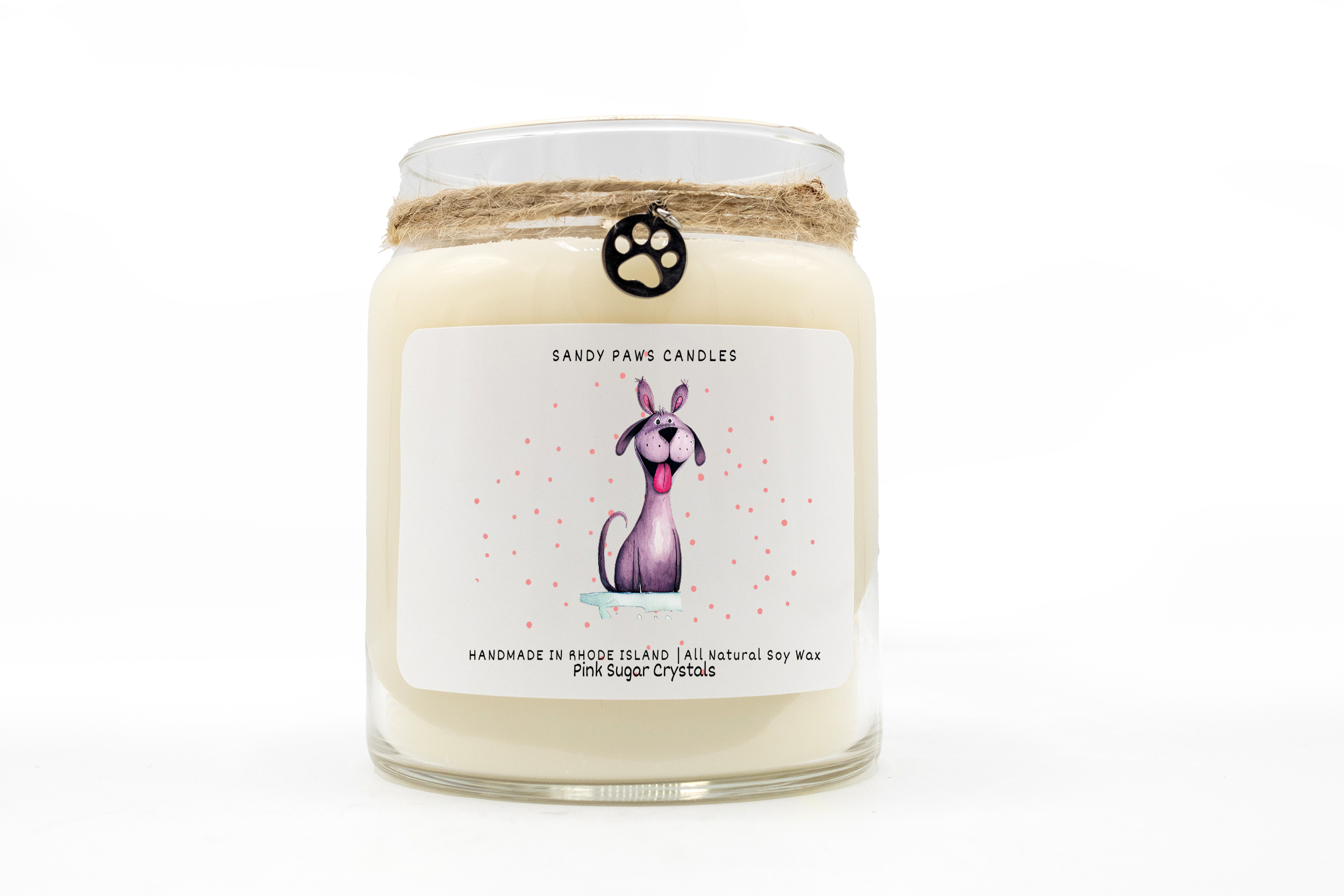 Sandy Paws Candles - Wholesale Jar/Filled Candle - Quirky Dogs - Soy Wax Candles9