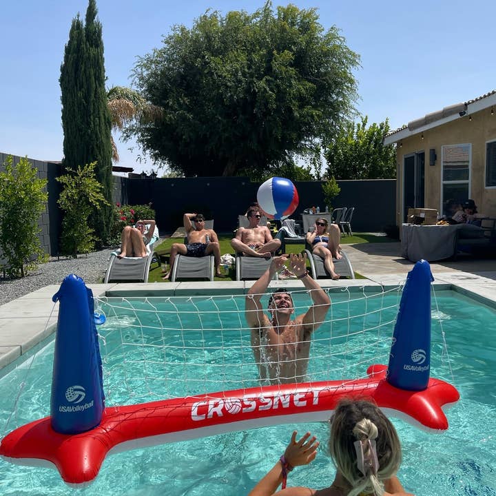 CROSSNET - Wholesale Inflatables - USAV x CROSSNET Inflatable Volleyball Net5