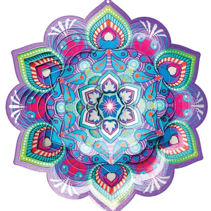 TWS Trading Limited - Vendita all'ingrosso Girandola - Girandola Mandala Lotus da 12''