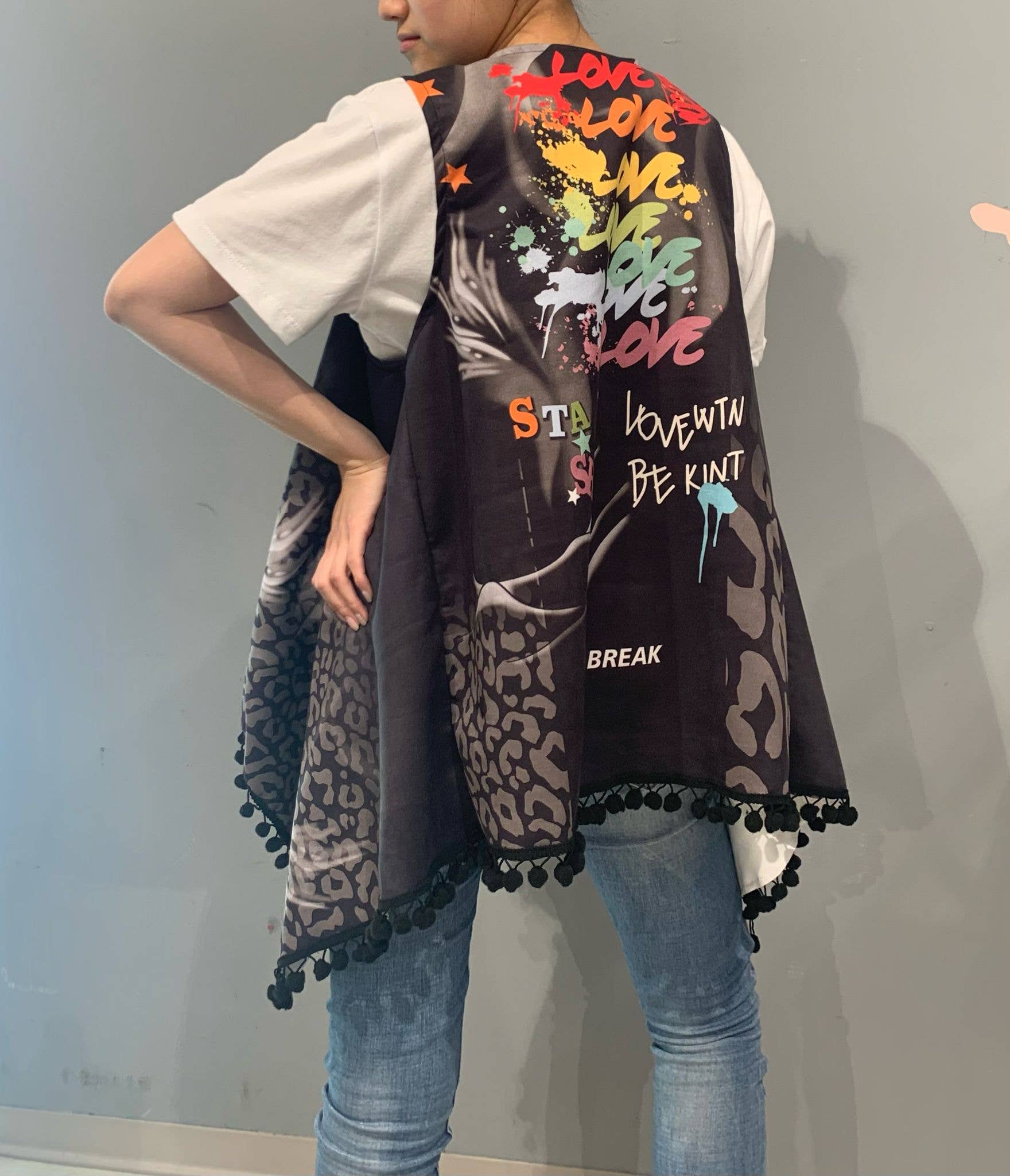 Cielo fashion - Vente Veste sans manches – femme - Gilet imprimé2