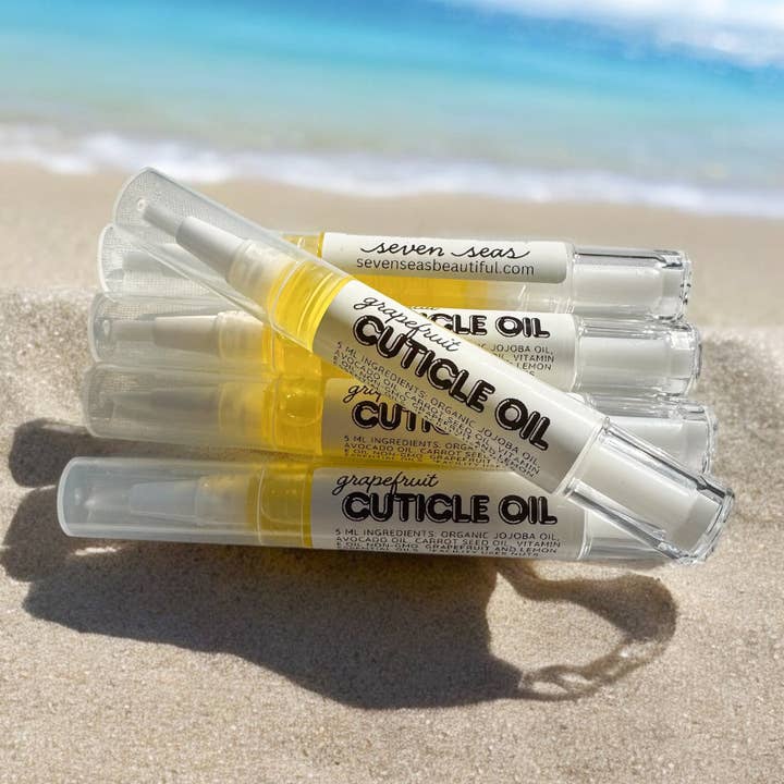 NEW! Grapefruit Cuticle Oil for wholesale by Seven Seas