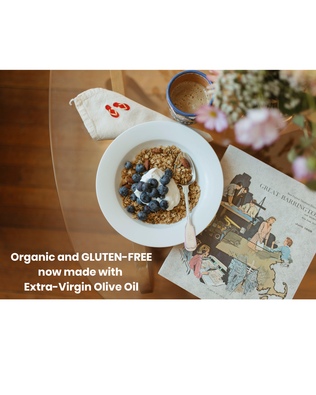 BOLA granola - Wholesale Granola - BOLA granola Organic GLUTEN-FREE EVOO - 12oz Retail Bags2