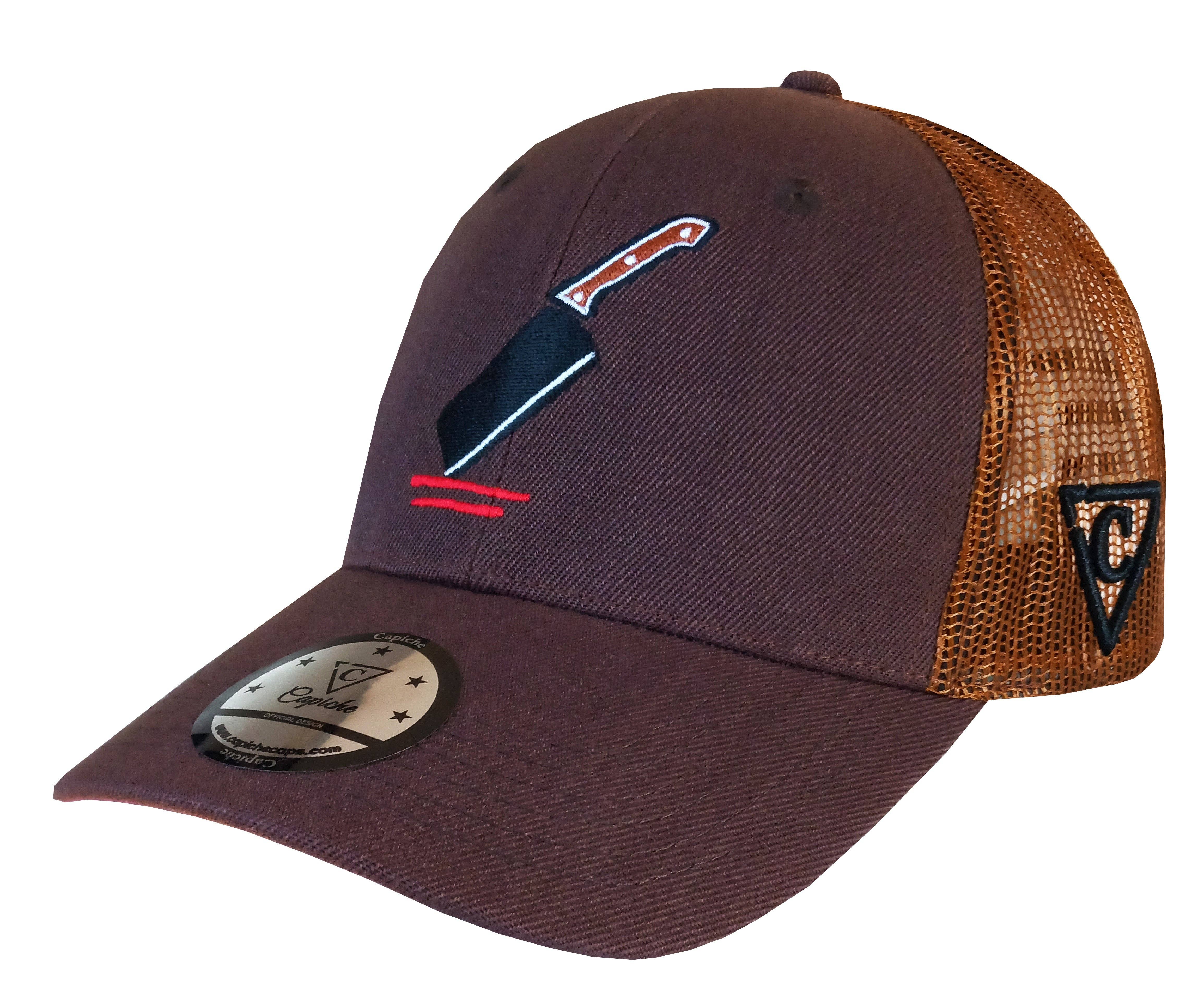 Capiche - Wholesale Trucker Hat - Unisex - The Butcher Trucker Cap - Brown6