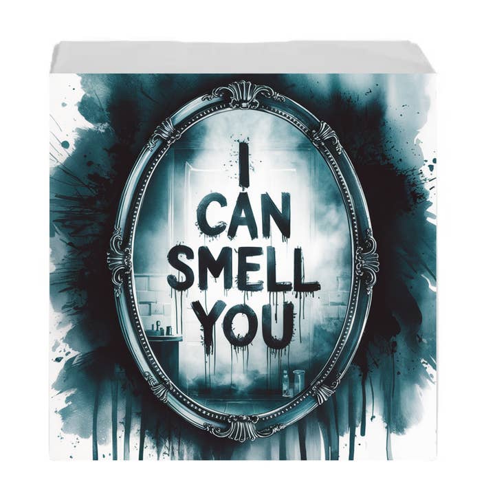 I Can Smell You Creepy Bathroom Toilet Funny Sign for wholesale by Kennebug LLC