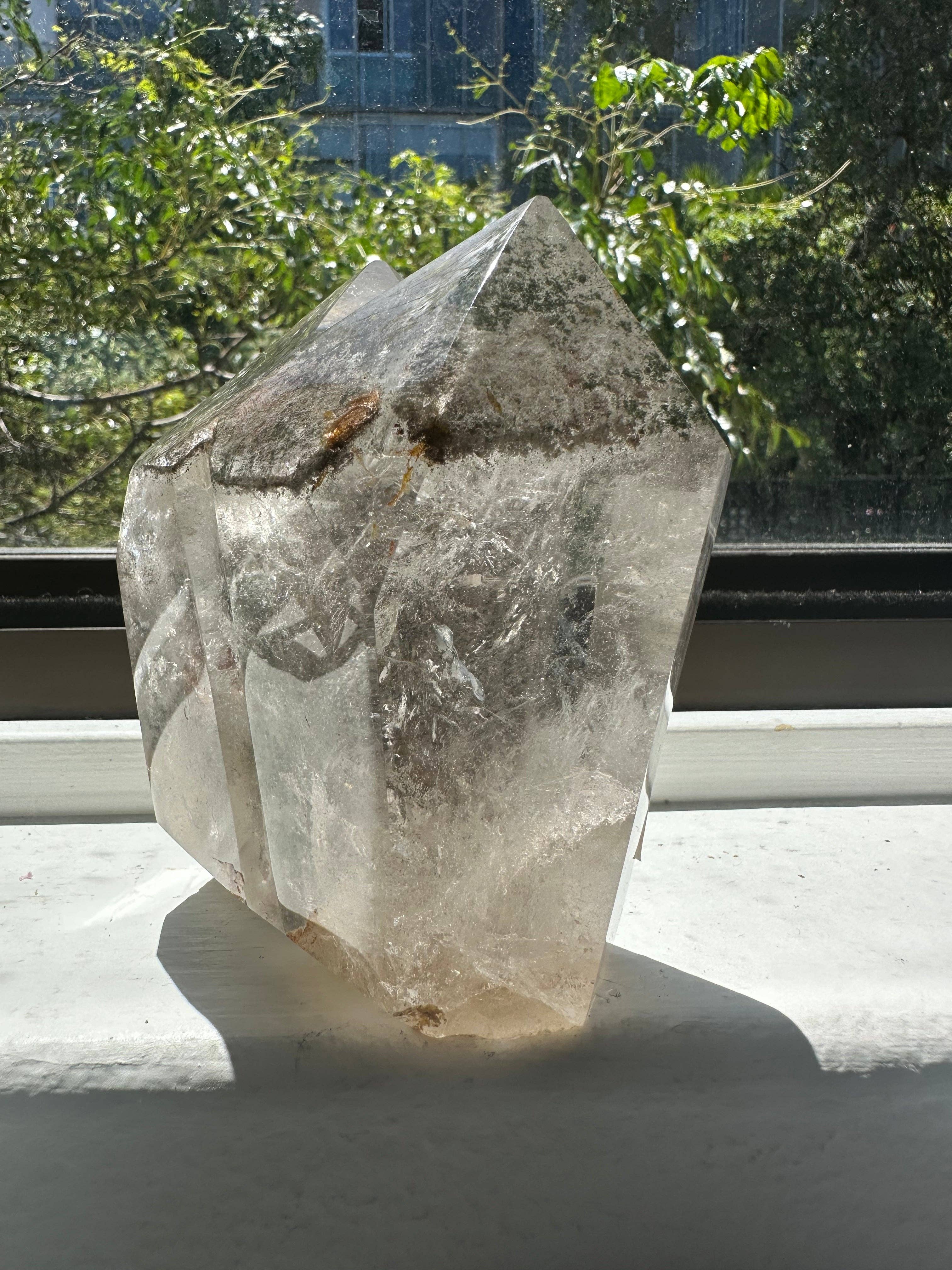 Moon Rituals - Wholesale Spiritual stone/crystal - Large Garden Quartz Twin Tower – Rare Healing Crystal for Spiritual Growth, Christmas Crystal Gift #52
