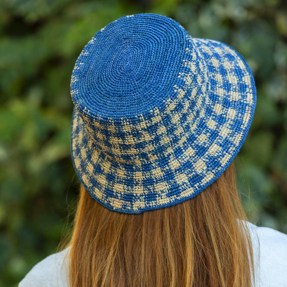 TRAVAUX EN COURS... - Wholesale Bucket Hat - Unisex - BOB RAPHIA checks24
