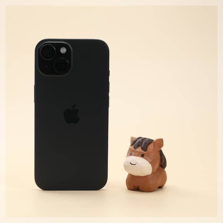 Gohobi (We cover U.S. import duties) – wholesale Decorative figurine – Gohobi Handcrafted Wooden Pony Horse Ornament5