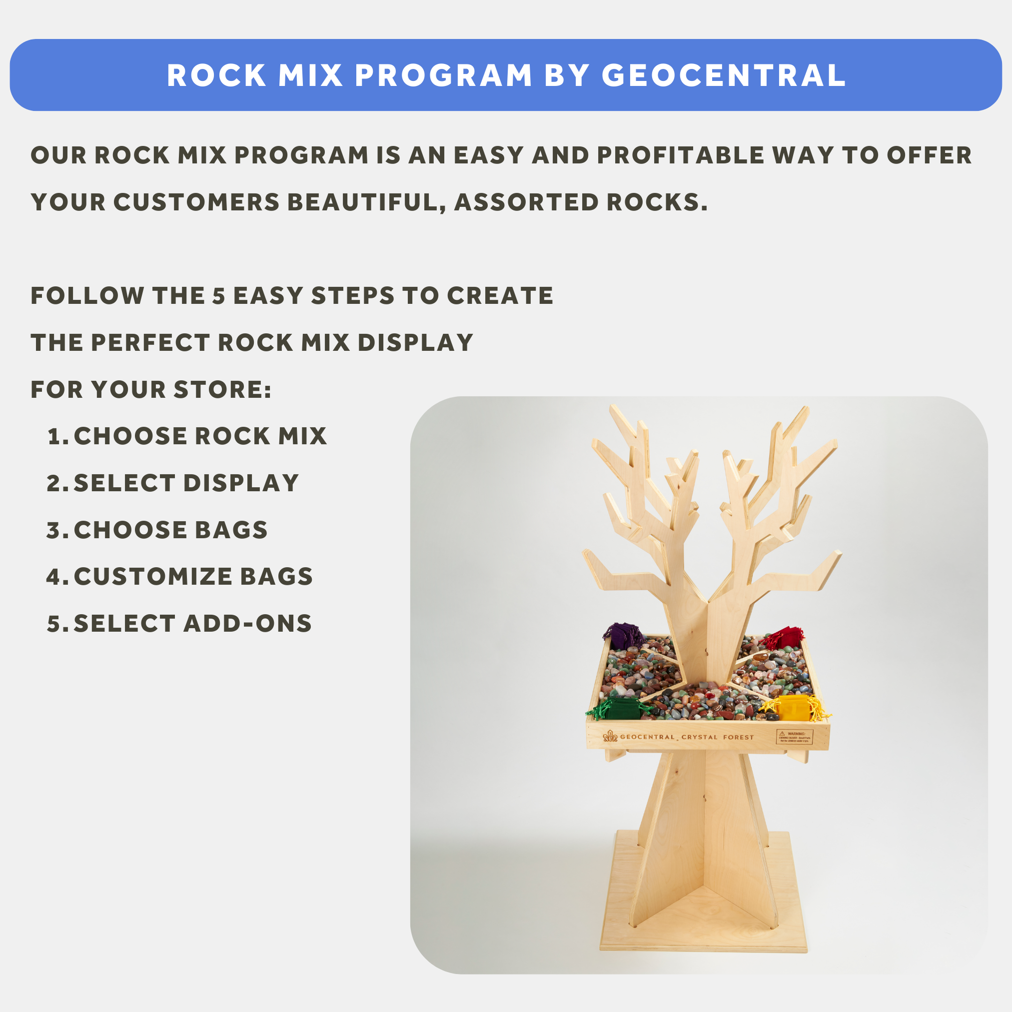 GeoCentral - Wholesale Spiritual Stone/Crystal - Abundant Medley Bulk Crystal Mix - 40 lbs3