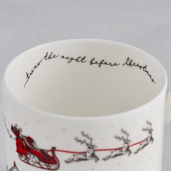 Victoria Eggs - Wholesale Coffee mug - Santa's Sleigh Mug3