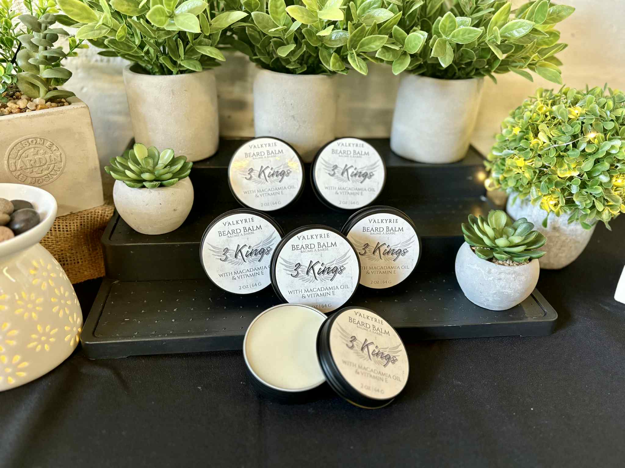 Valkyrie Global – wholesale Beard styling product – Beard Balm - Woodsage & Sea Salt1