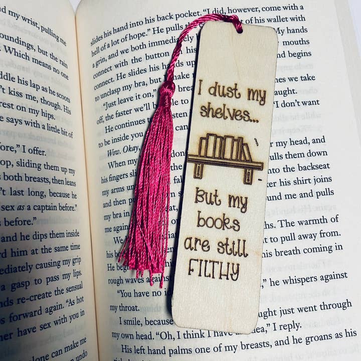 Came for the Romance stayed for the Smutt- SMUTT Bookmark for wholesale by Coastal Chic