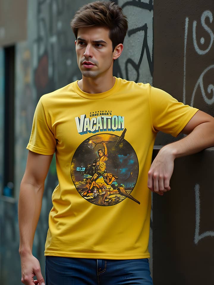 Official Store – wholesale T-shirt (graphic) – men's – National Lampoons Vacation - Poster Men's T Shirt