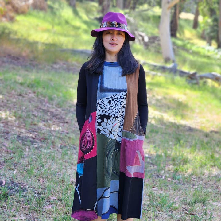 DJ17169 Vestito Batik Kasur - Mix Multicolore per la vendita all'ingrosso da parte di YAZA