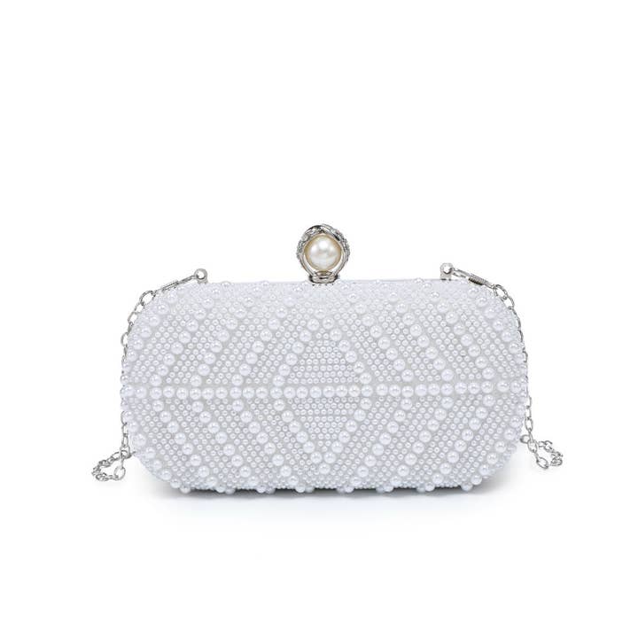 Bolsa de perlas XS02-Diamante en la parte delantera con un solo lado para venta al por mayor de Papaya Fashion Ltd