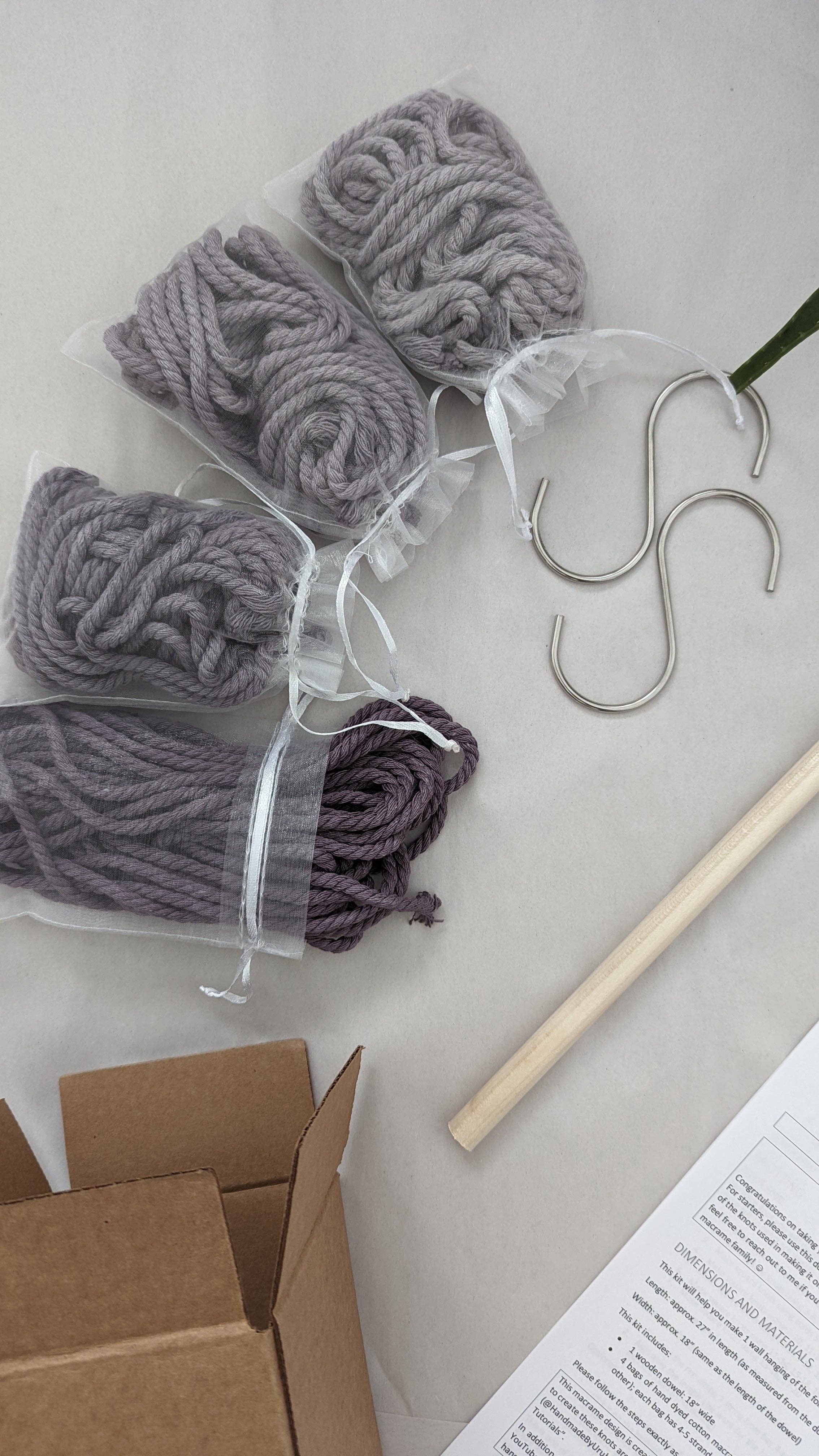 Handmade By Uruba - Wholesale DIY Craft Kit - DIY Beginners Macrame Kit & Step-by-Step guide 4