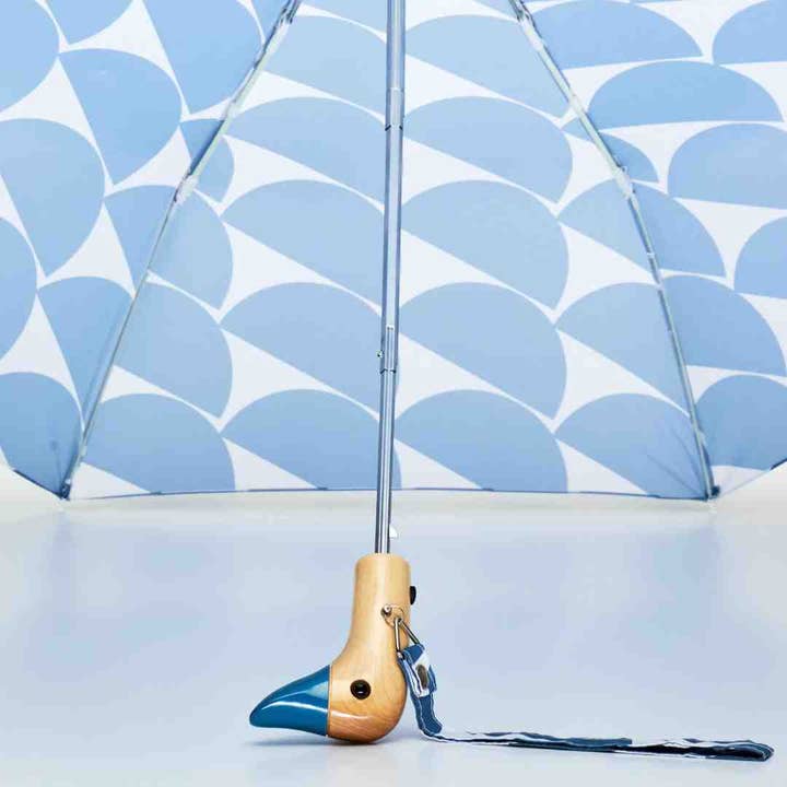 Original Duckhead USA - Wholesale Umbrella - Unisex - Denim Moon Pattern Eco-Friendly Duckhead Umbrella