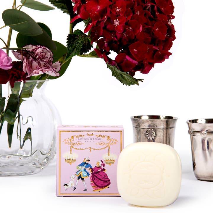 Royale Violet Scented Soap Masquerade Ball for wholesale by Senteurs De France