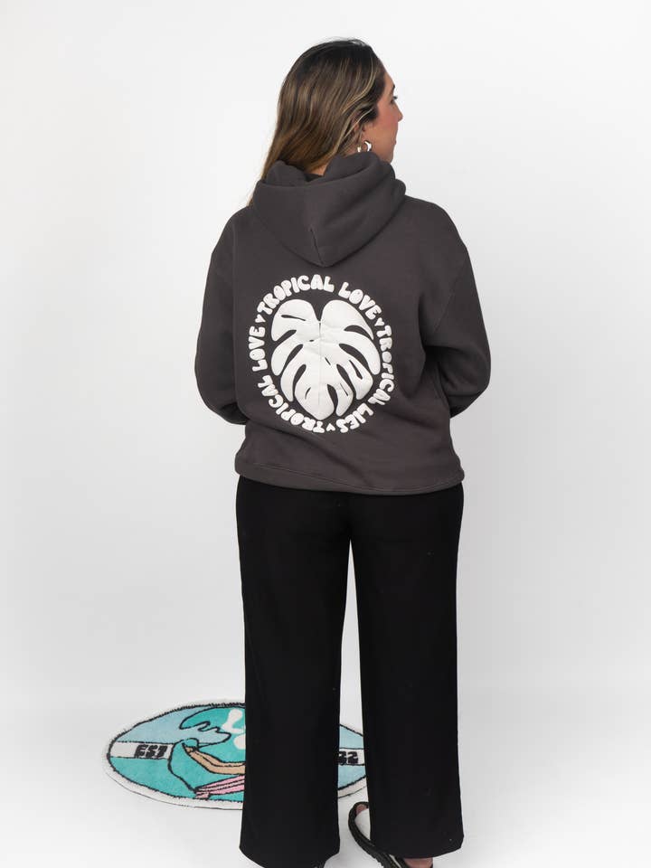 TROPICAL LOVE TROPICAL LIES HOODIE for wholesale by Lies Collective