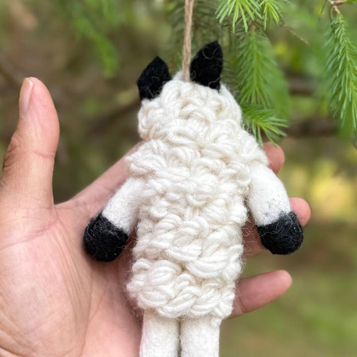 Lungta Imports - Wholesale Ornament - Hand-Felted Farm Animals Christmas Ornaments – Fair Trade 18