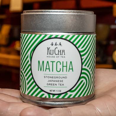 Boîte de 1,5 oz à matcha pour la vente par Ku Cha House of Tea