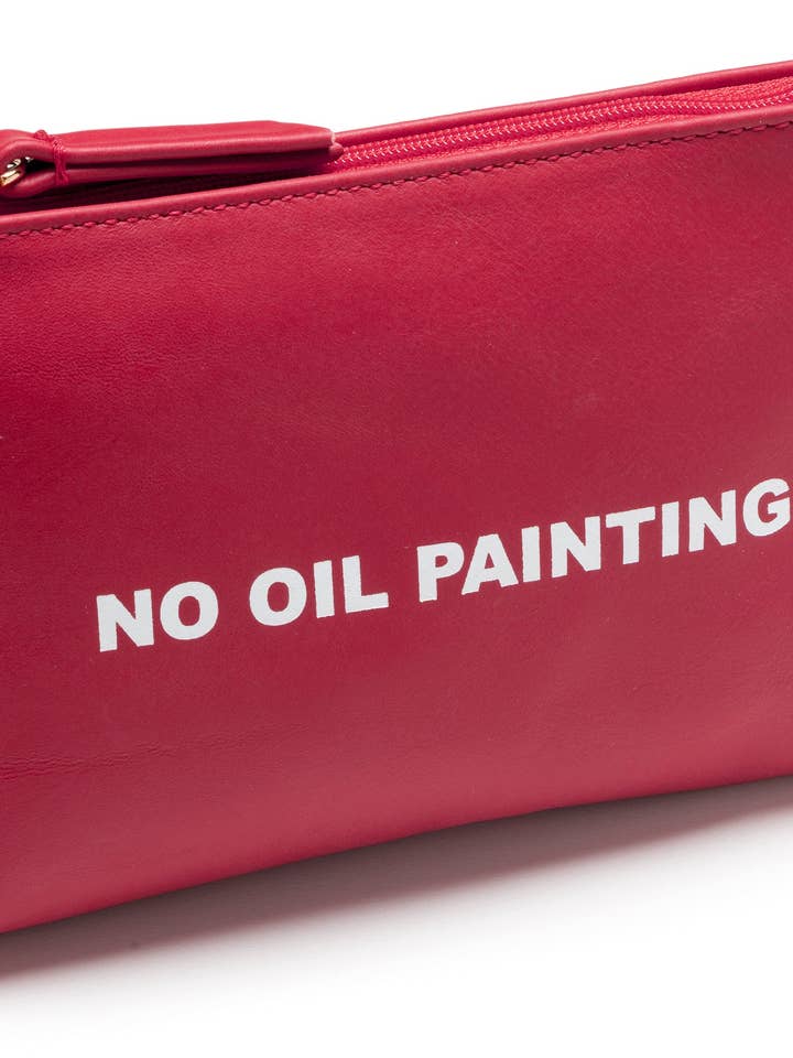 Borsa per Trucco NO OIL PAINTING di Matthew Higgs per la vendita all'ingrosso da parte di House of Voltaire