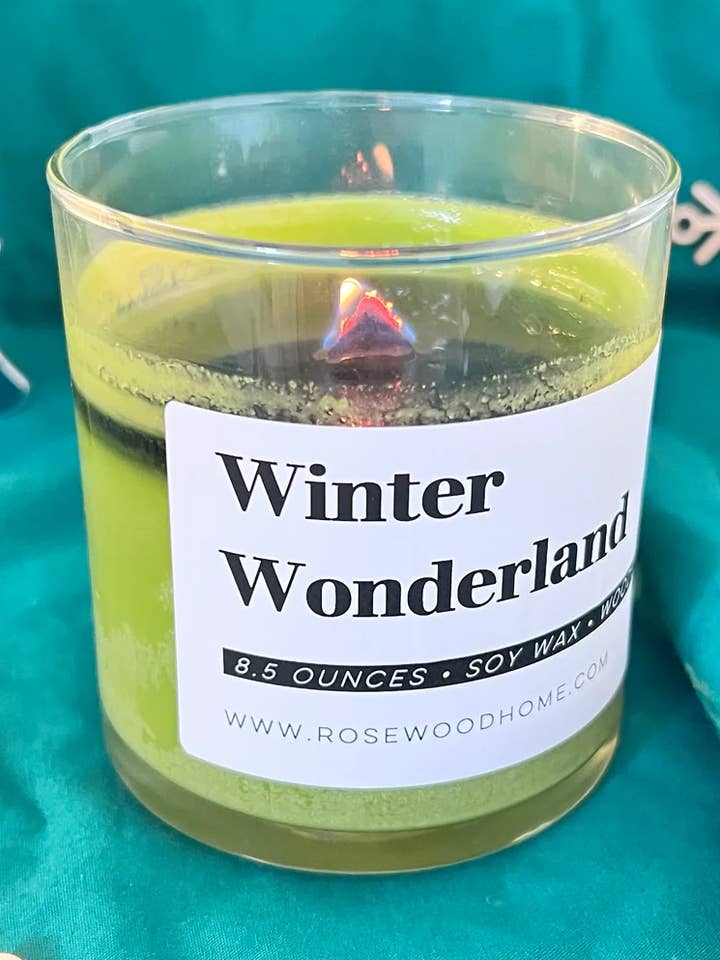 Winter Wonderland Candle - 8oz for wholesale by Rosewood Home