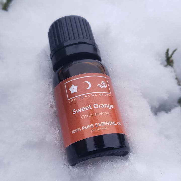 Sweet Orange Essential Oil for wholesale by The Realms Of Love