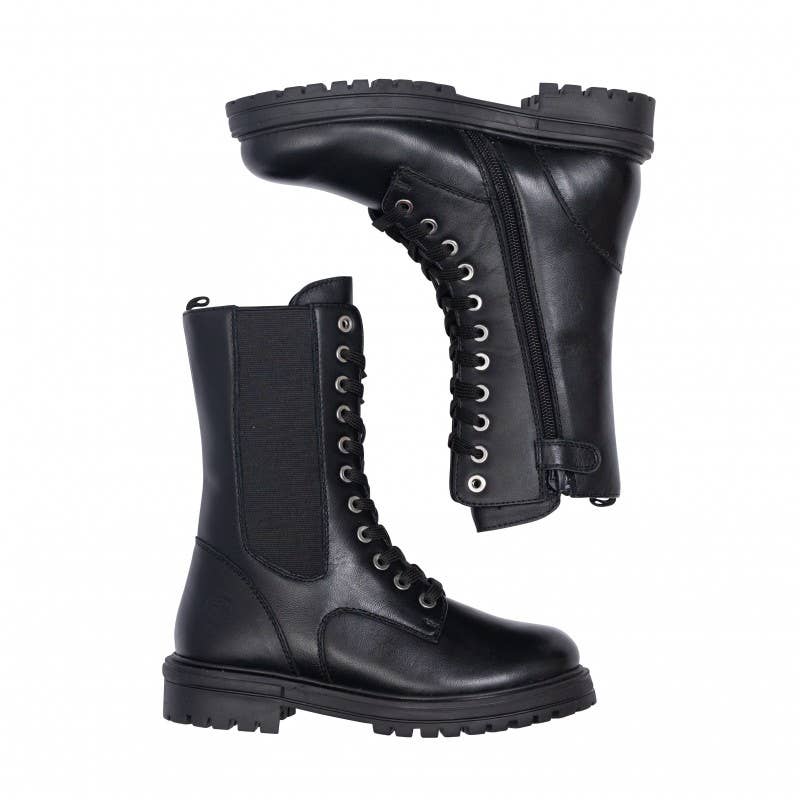 Chetto - Vendita all'ingrosso Stivali - Bambini - LINEA ELECTRA - STIVALE MILITARE CON ELASTICO IN PELLE3