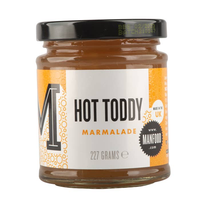 Manfood Hot Toddy Marmalade for wholesale by Welovemanfood Ltd
