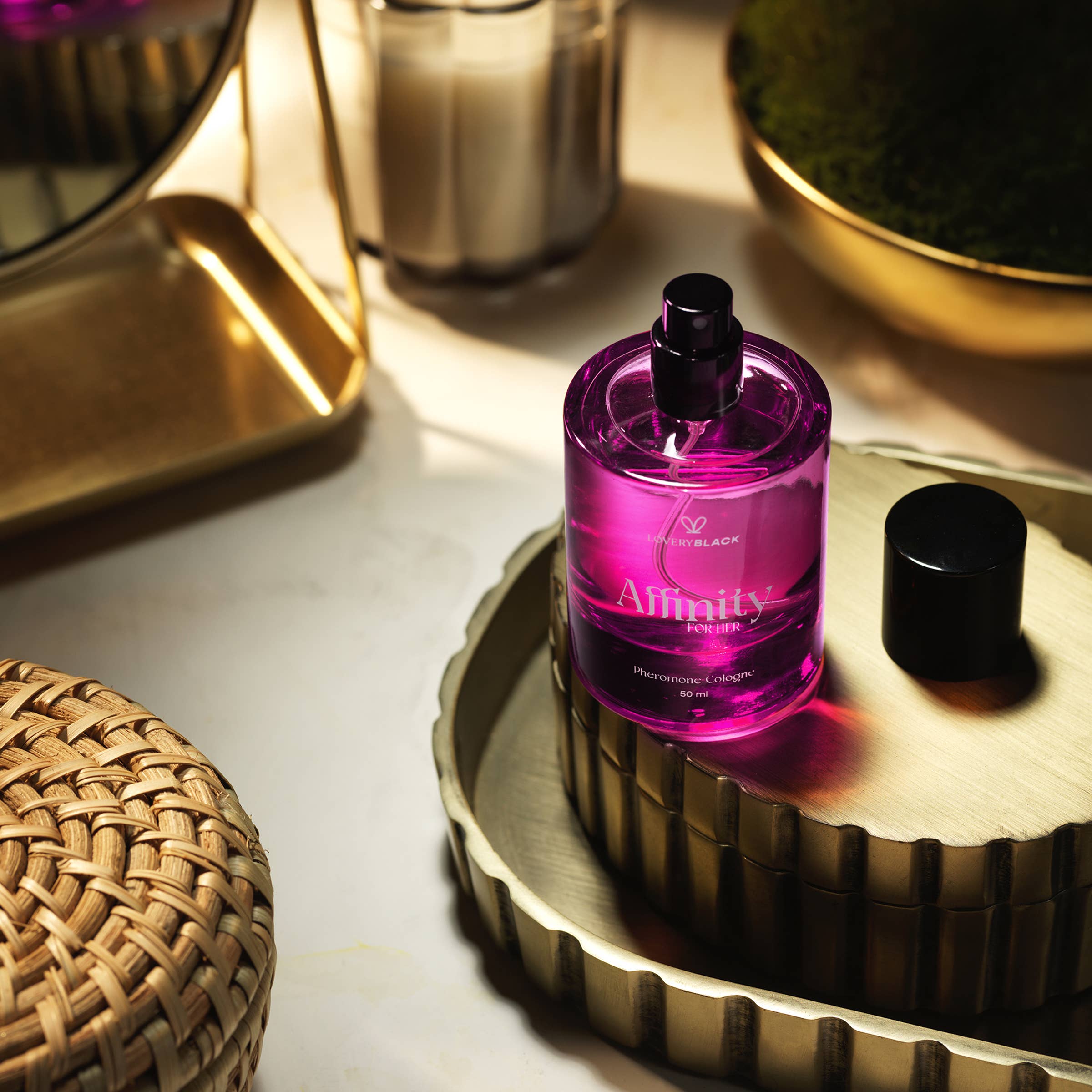 Lovery - Wholesale Perfume/Eau de Toilette - LoveryBlack Affinity For Her Pheromone Perfume – 50ml Parfum2