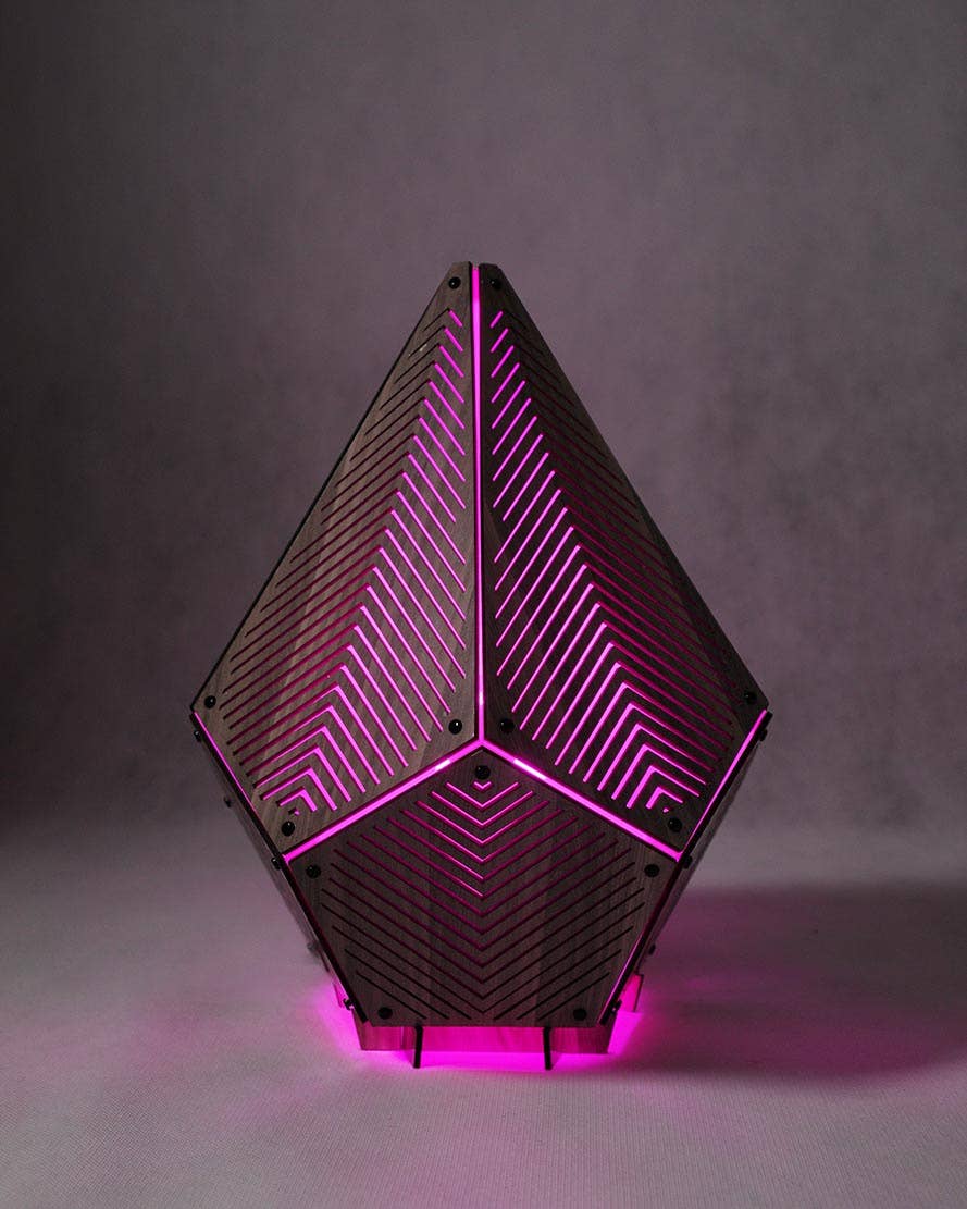 PAPERCRAFT WORLD - Wholesale DIY Craft Kit - SINAR Linez 3D Papercraft Table Lamp22