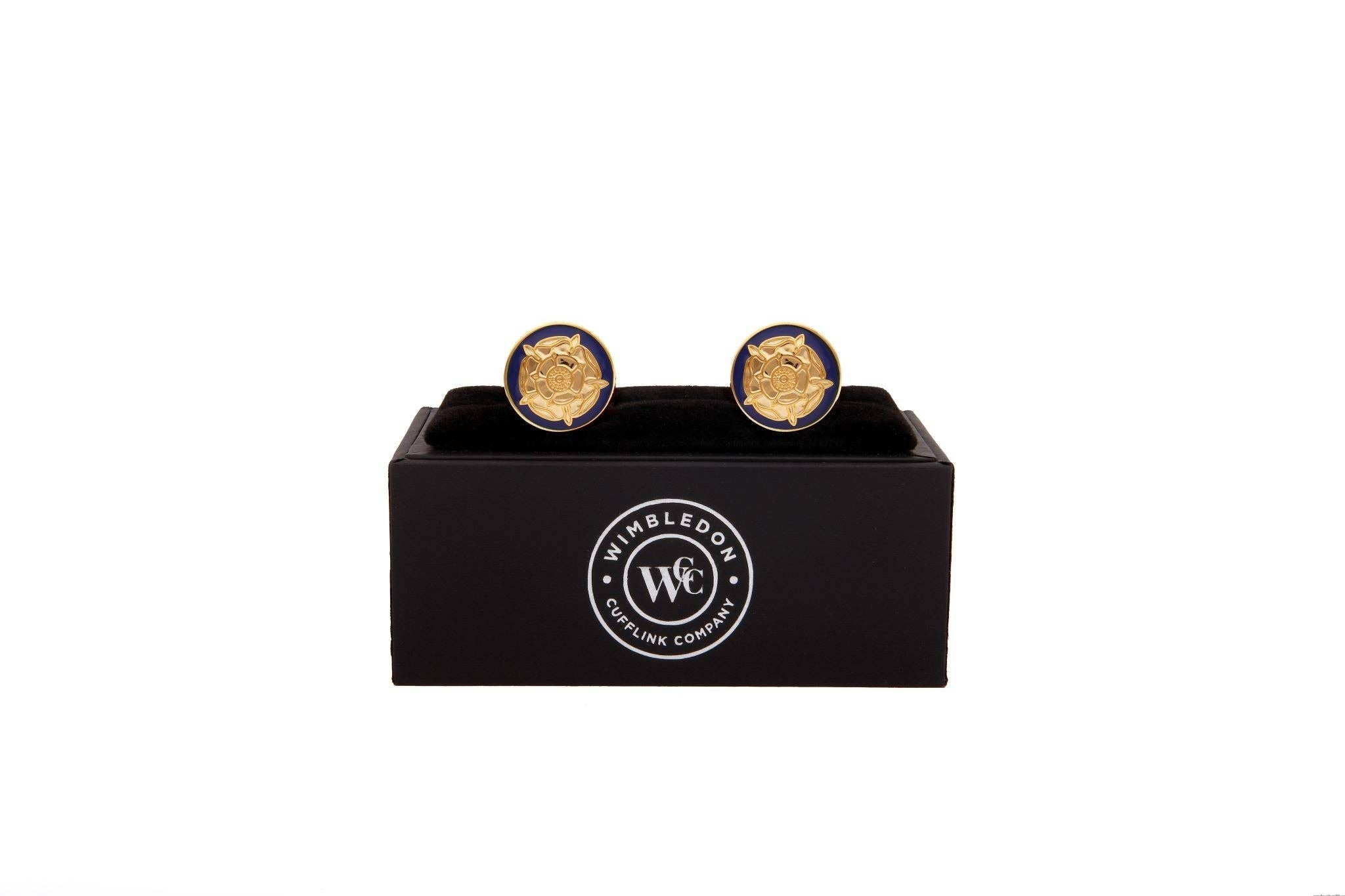 Wimbledon Cufflink Company – wholesale Cufflinks – The English Rose Gold Cufflink2