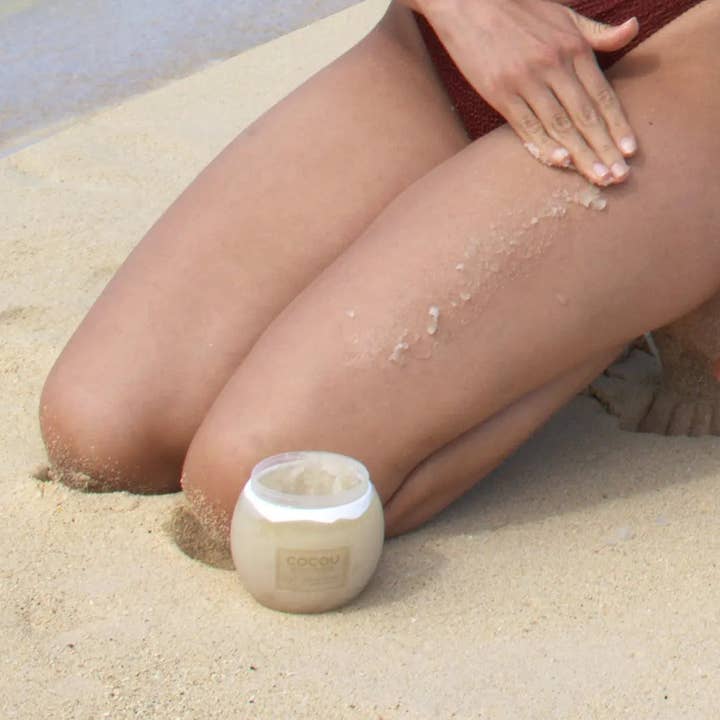 COCOU - Wholesale Body Scrub/Exfoliant - Coconut Cream Body Scrub 14oz2