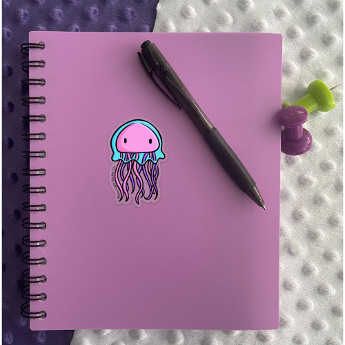 Moon Light Sticker Co – Großhandel Aufkleber – Quallen-Aufkleber3