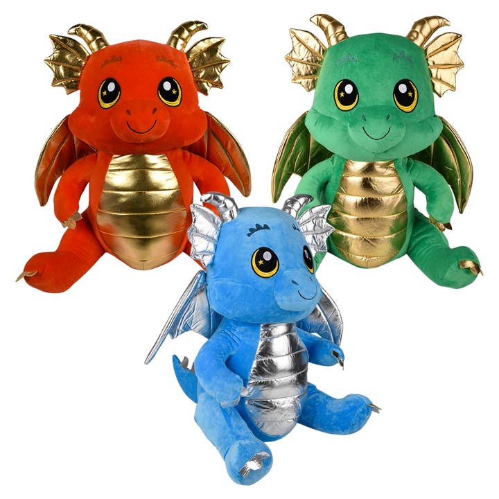 La Luna Bella - Toys - Wholesale Stuffed/Plush Toy - Kids & Baby - 23" Dragon - LLB Toys