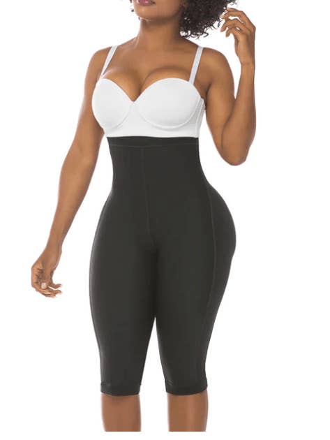 Butt lifter Capri with high waist band for wholesale by Stella's Corset