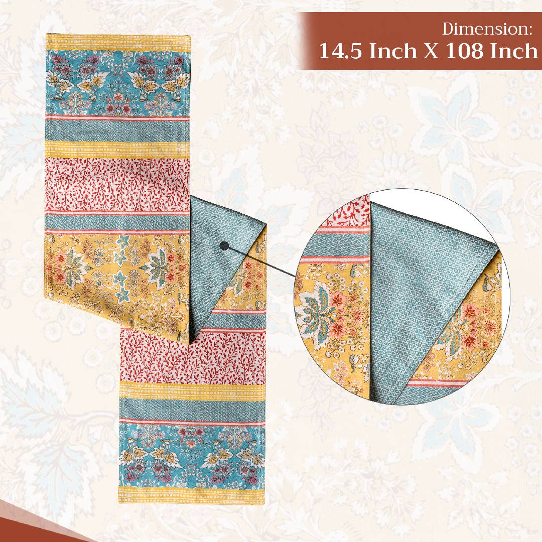 Maison d'Hermine - Design in Every Thread - Wholesale Table Runner - Table Runner 100% Cotton - Double Layer - Marquise3