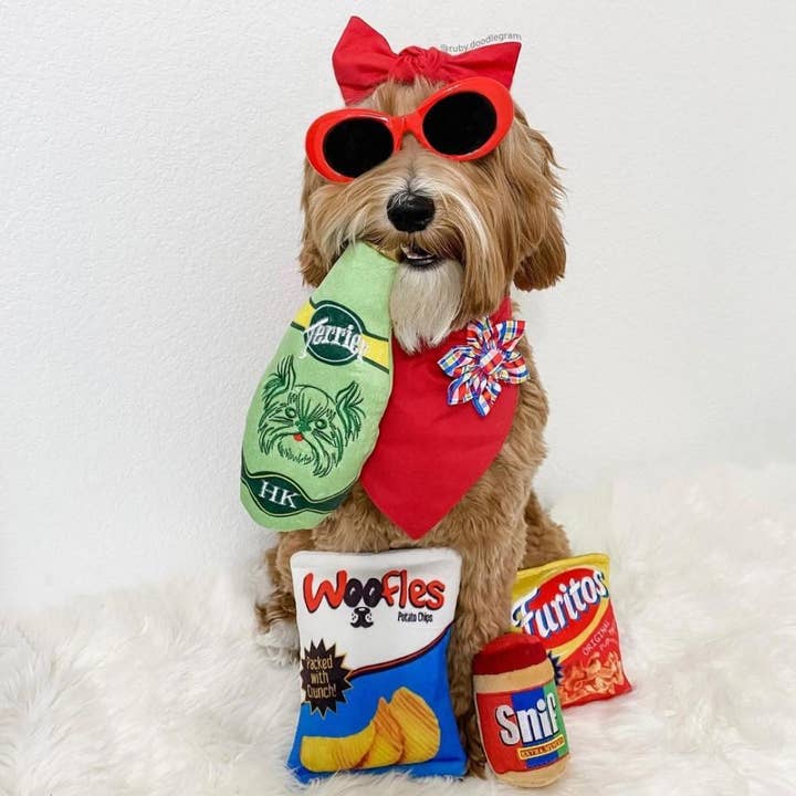 Huxley & Kent - Vendita all'ingrosso Peluche - Cani - Giocattolo per cani Snif PowerPlush1