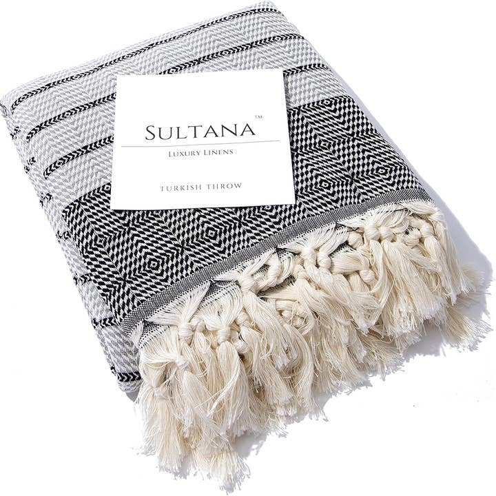 Sultana Luxury Linens - Wholesale Throw Blanket - The Bohemian Throw Blanket
