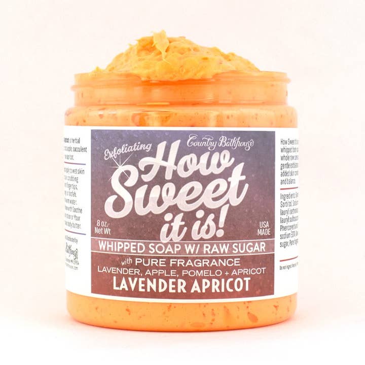 How Sweet It Is - Lavender Apricot for wholesale by Country Bathhouse