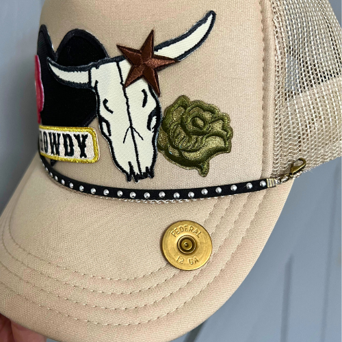 Brand Dandee - Wholesale Hat Accessory - Women's - Studded Leather Hat Chain3