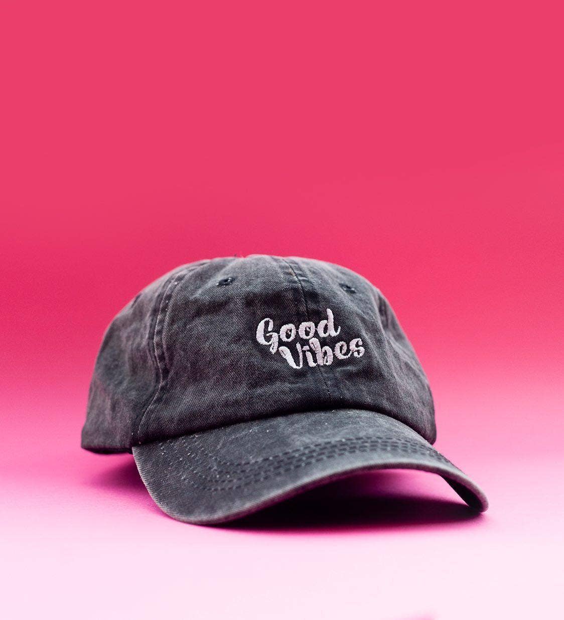 PEGADA SOCKS - Wholesale Baseball Cap - Unisex - GOOD VIBES CAP2