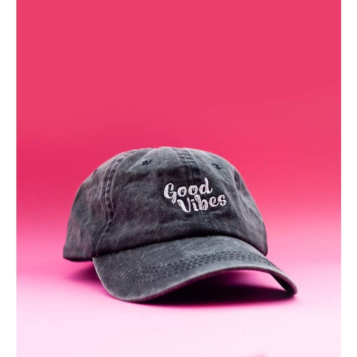 PEGADA SOCKS - Wholesale Baseball Cap - Unisex - GOOD VIBES CAP2