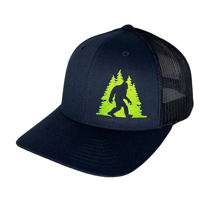 Direction Apparel - Wholesale Trucker Hat - Unisex - Sasquatch in Trees Trucker Hat4