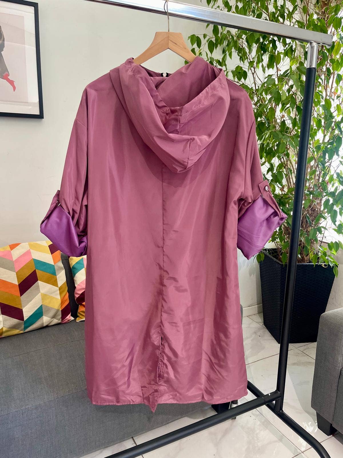 SWEET MAGIC MODA Y COMPLEMENTOS - Wholesale Raincoat - Women's - THREE-QUARTER REFLECTIVE RAINCOAT 7