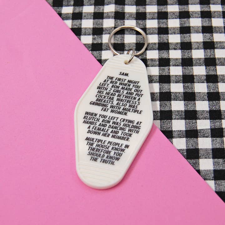A Shop of Things - Wholesale Keychain - Women's - Jersey Shore Keychain