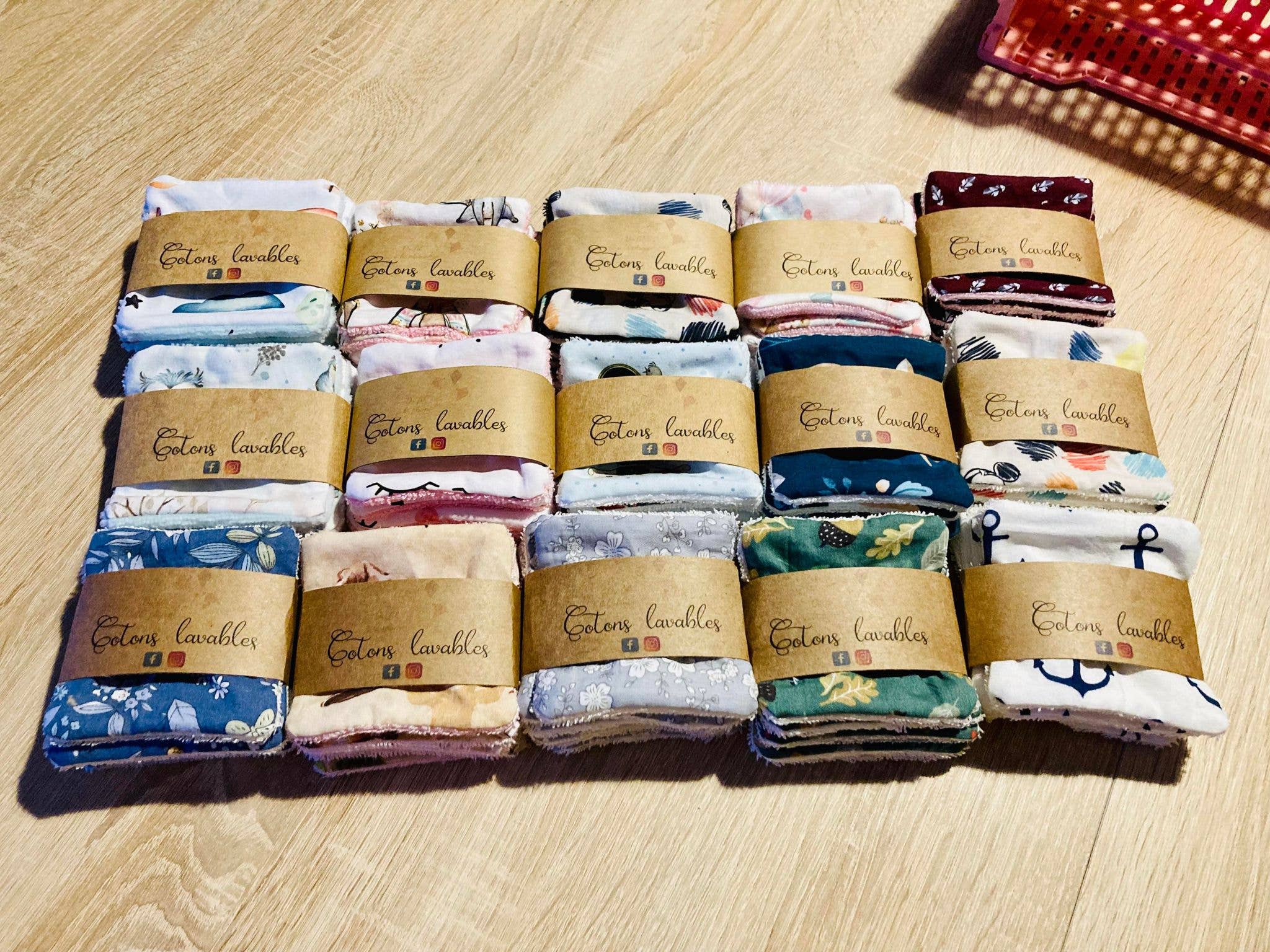 Du Fil à La Plume - Wholesale Cotton Pad - Washable cottons1