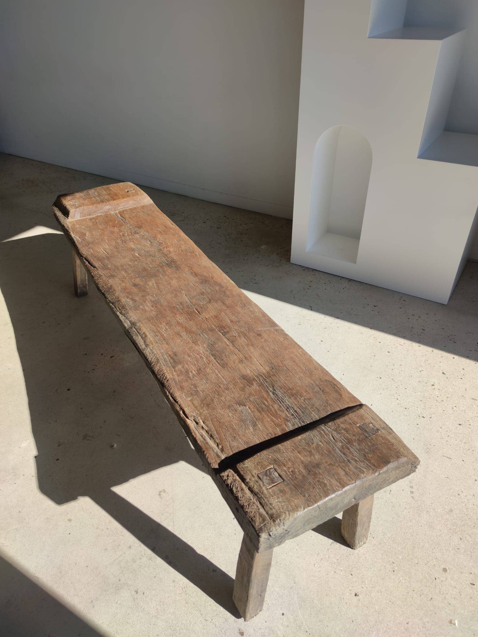 Office Objets - Wholesale Bench - Very large antique teak bench H:50cm L:2m062