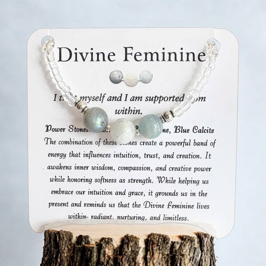 Mindful Intentions® - Wholesale Beaded Bracelet - Divine Feminine Bracelet1