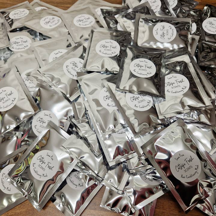 Cottage Fresh Scents - Wholesale Hair Mask - Snow Pixie Hair Conditioning Mask Sample Sachets (20g Size)